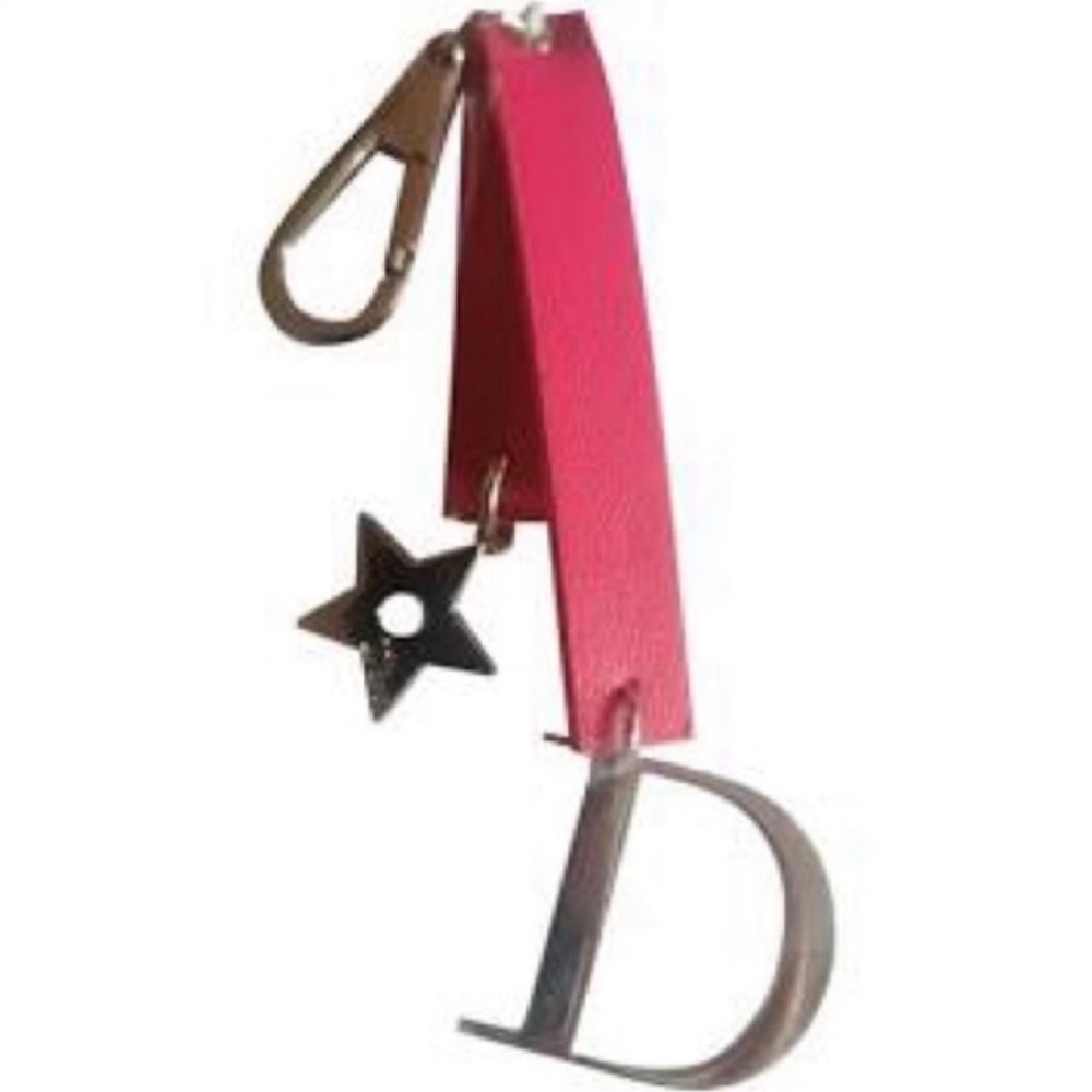 🎉HP🎉 DIOR Signature Saddle D Clasp
Keychain Bag Charm